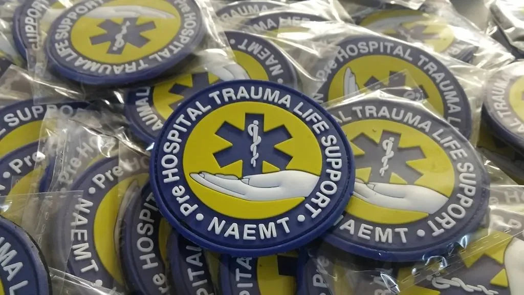 Pre HOSPITAL TRAUMA LIFE SUPORT - NAEMT 3D PVC PATCH - PVCPATCHWORLD.STORE