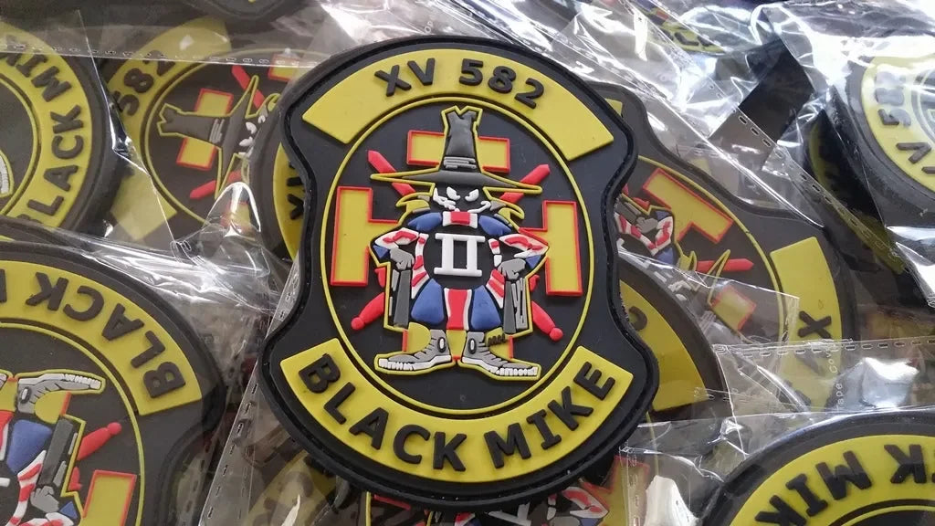 F-4 PHANTOM - XV 582 - BLACK MIKE - 3D PVC PATCH - PVCPATCHWORLD.STORE
