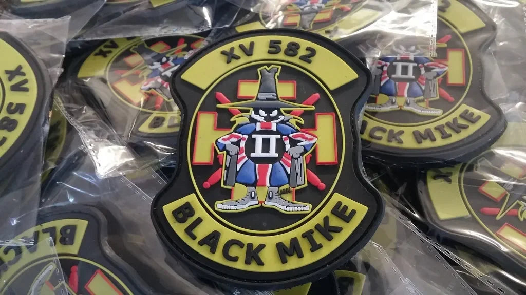 F-4 PHANTOM - XV 582 - BLACK MIKE - 3D PVC PATCH - PVCPATCHWORLD.STORE