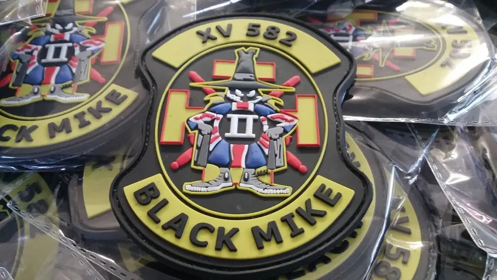 F-4 PHANTOM - XV 582 - BLACK MIKE - 3D PVC PATCH - PVCPATCHWORLD.STORE