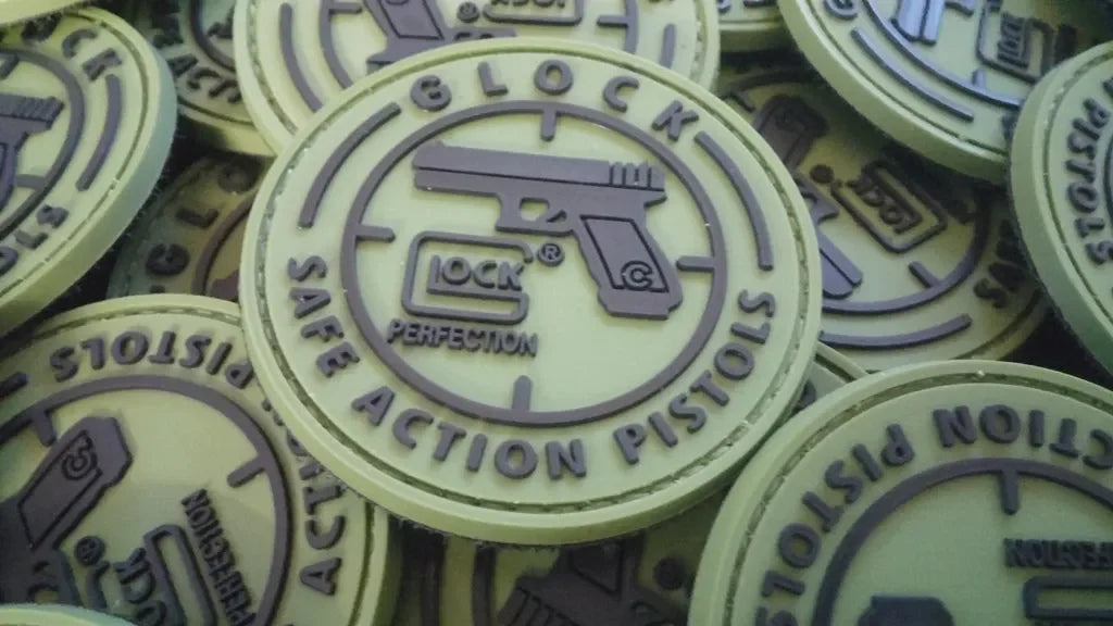 GLOCK SAFE ACTION PISTOL PERFECTION PVC PATCH - PVCPATCHWORLD.STORE