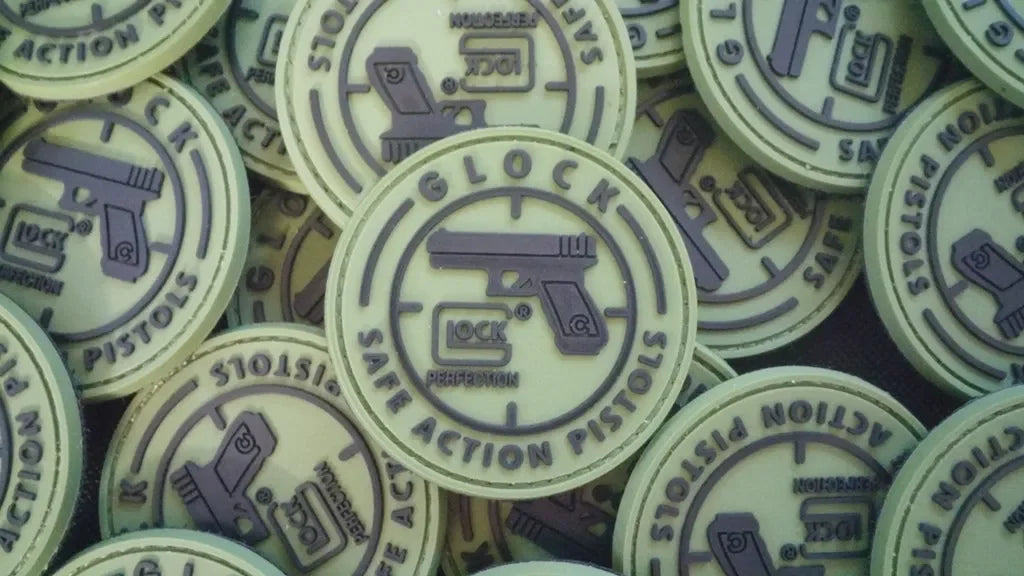 GLOCK SAFE ACTION PISTOL PERFECTION PVC PATCH - PVCPATCHWORLD.STORE
