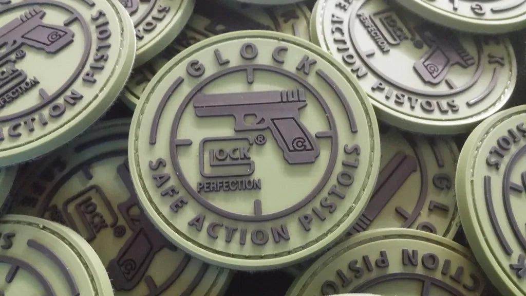 GLOCK SAFE ACTION PISTOL PERFECTION PVC PATCH - PVCPATCHWORLD.STORE