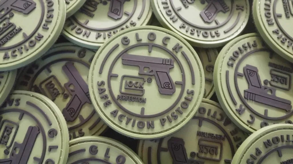 GLOCK SAFE ACTION PISTOL PERFECTION PVC PATCH - PVCPATCHWORLD.STORE