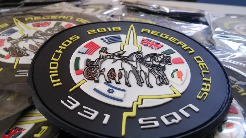 HELLENIC AIRFORCE INIOCHOS 2018 - EXERCISE AEGEAN DELTAS 331 - PVC PATCH - PVCPATCHWORLD.STORE