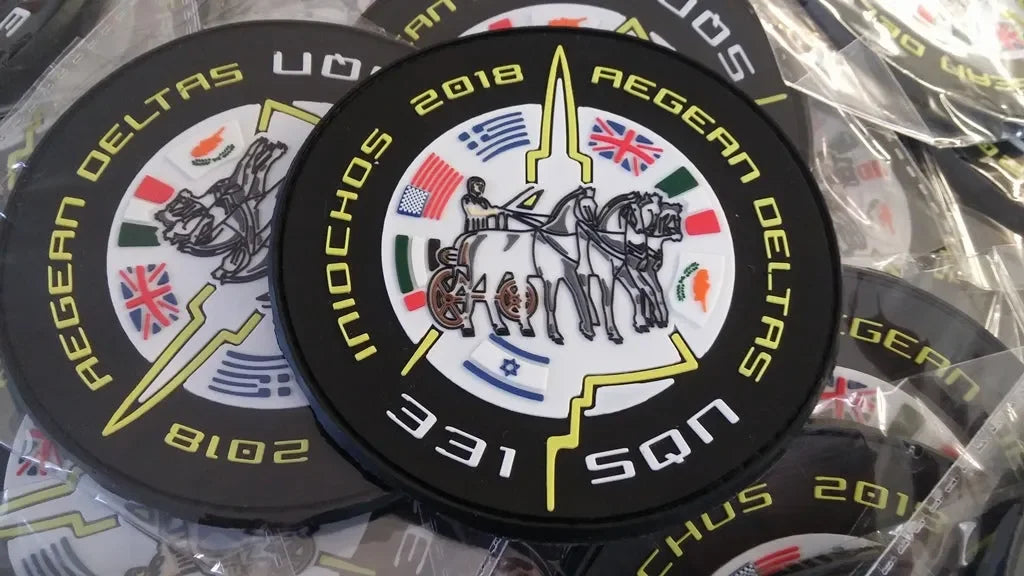 HELLENIC AIRFORCE INIOCHOS 2018 - EXERCISE AEGEAN DELTAS 331 - PVC PATCH - PVCPATCHWORLD.STORE