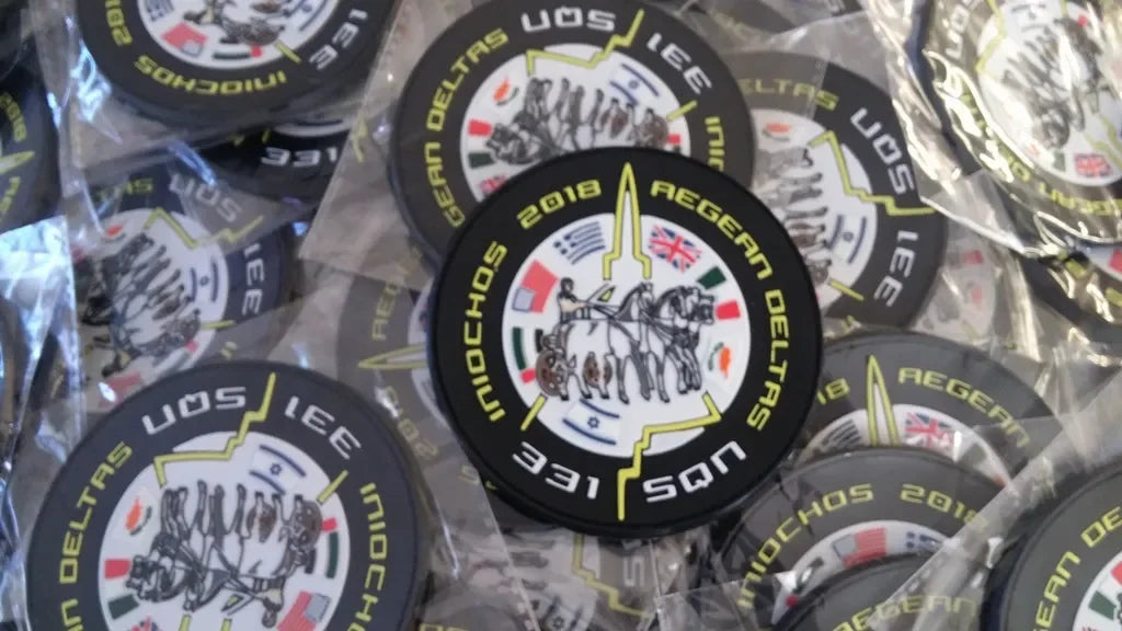 HELLENIC AIRFORCE INIOCHOS 2018 - EXERCISE AEGEAN DELTAS 331 - PVC PATCH - PVCPATCHWORLD.STORE