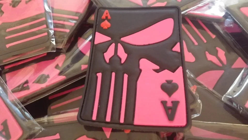 Ace of Spade – PVC Morale 3D Patch - FOR LADY - PVCPATCHWORLD.STORE