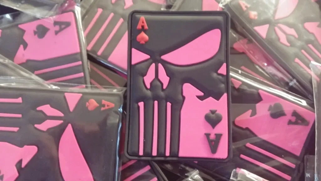 Ace of Spade – PVC Morale 3D Patch - FOR LADY - PVCPATCHWORLD.STORE