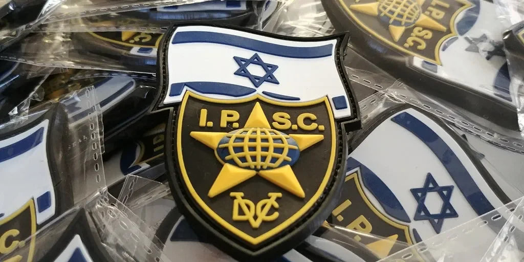 IPSC - I.P.S.C.- ISRAEL INTERNATIONAL PRACTICAL SHOOTING 3D PVC PATCH - PVCPATCHWORLD.STORE