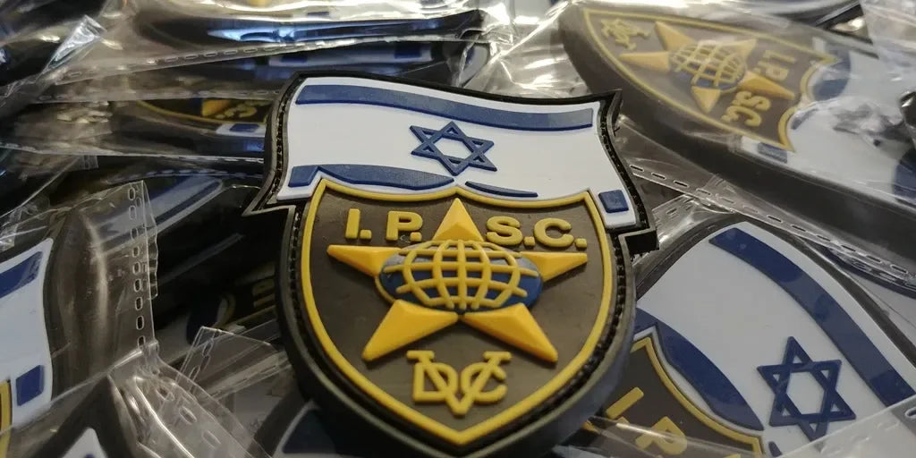 IPSC - I.P.S.C.- ISRAEL INTERNATIONAL PRACTICAL SHOOTING 3D PVC PATCH - PVCPATCHWORLD.STORE