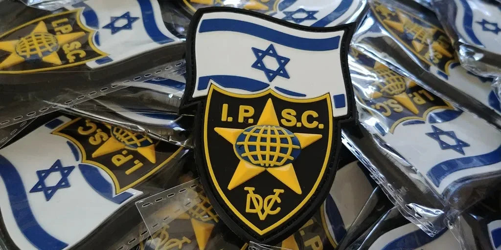 IPSC - I.P.S.C.- ISRAEL INTERNATIONAL PRACTICAL SHOOTING 3D PVC PATCH - PVCPATCHWORLD.STORE