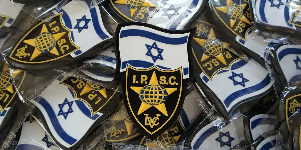 IPSC - I.P.S.C.- ISRAEL INTERNATIONAL PRACTICAL SHOOTING 3D PVC PATCH - PVCPATCHWORLD.STORE