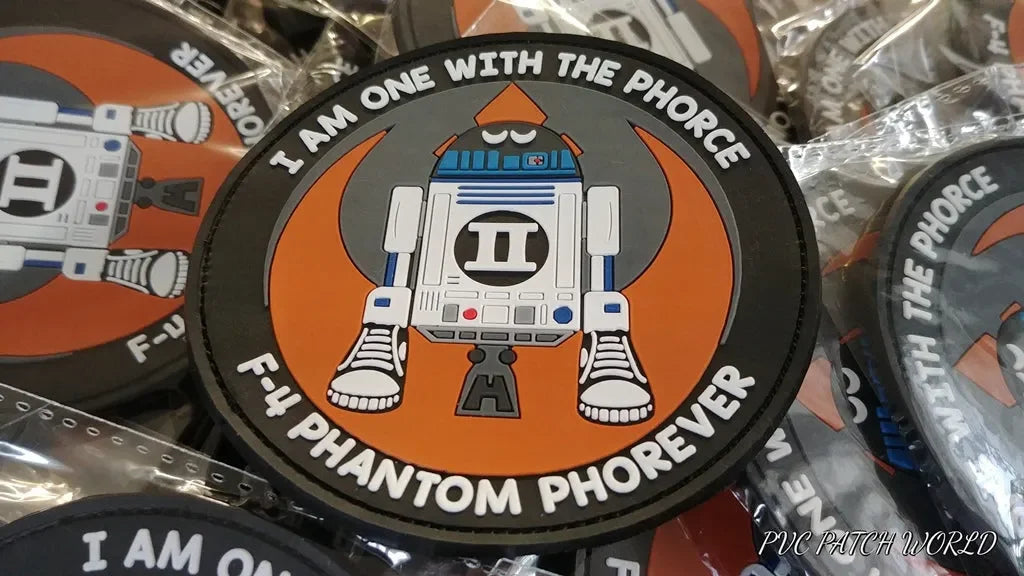 F-4 PHANTOM PHOREVER - R2 D2 - EPISODE II - 2D PVC PATCH - PVCPATCHWORLD.STORE
