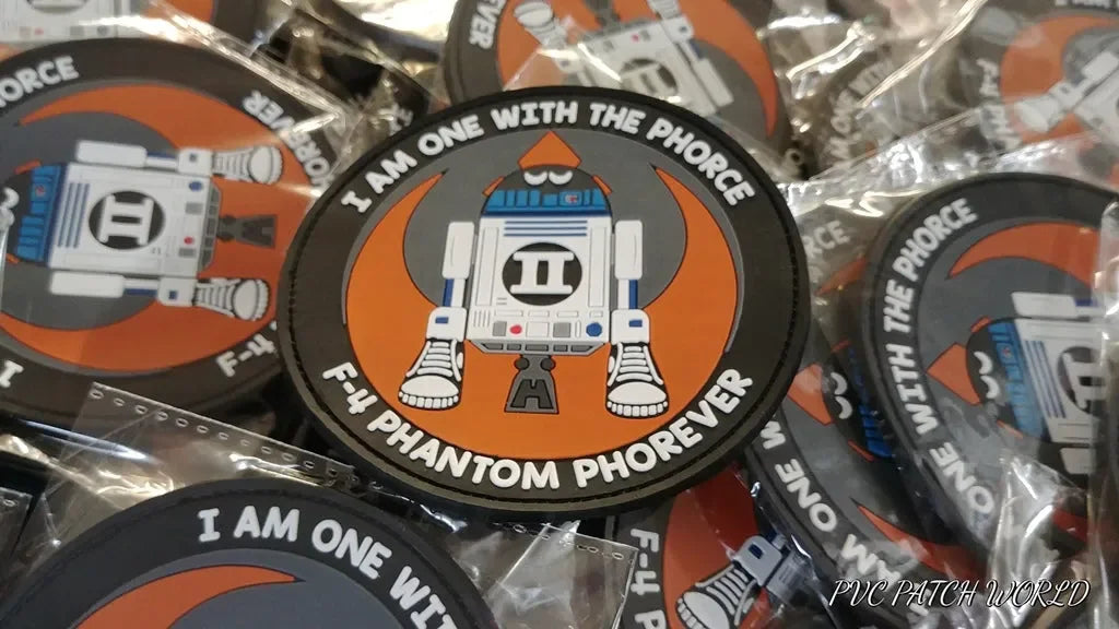 F-4 PHANTOM PHOREVER - R2 D2 - EPISODE II - 2D PVC PATCH - PVCPATCHWORLD.STORE