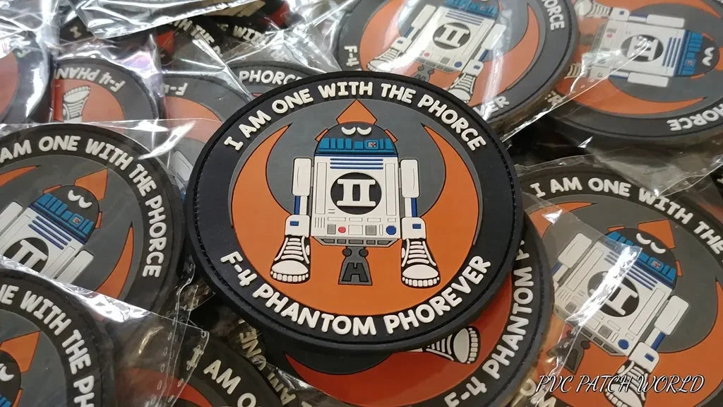 F-4 PHANTOM PHOREVER - R2 D2 - EPISODE II - 2D PVC PATCH - PVCPATCHWORLD.STORE
