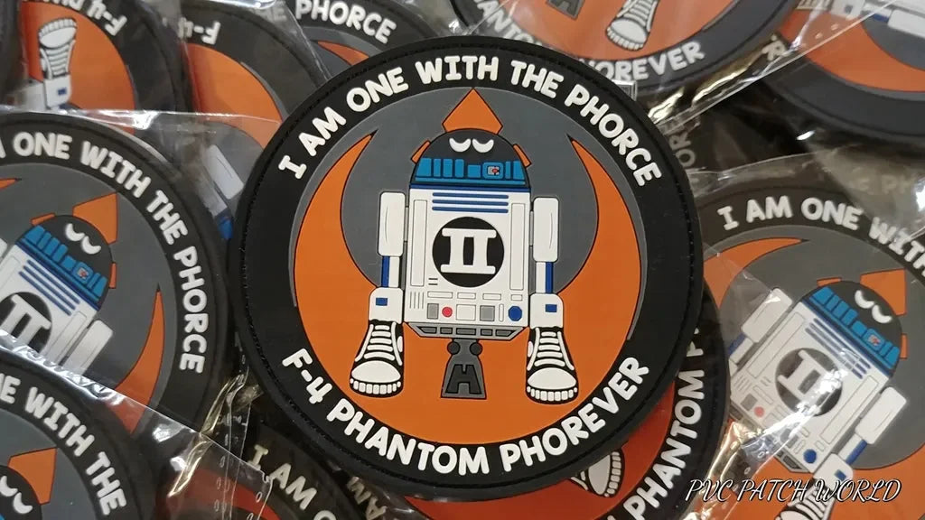 F-4 PHANTOM PHOREVER - R2 D2 - EPISODE II - 2D PVC PATCH - PVCPATCHWORLD.STORE