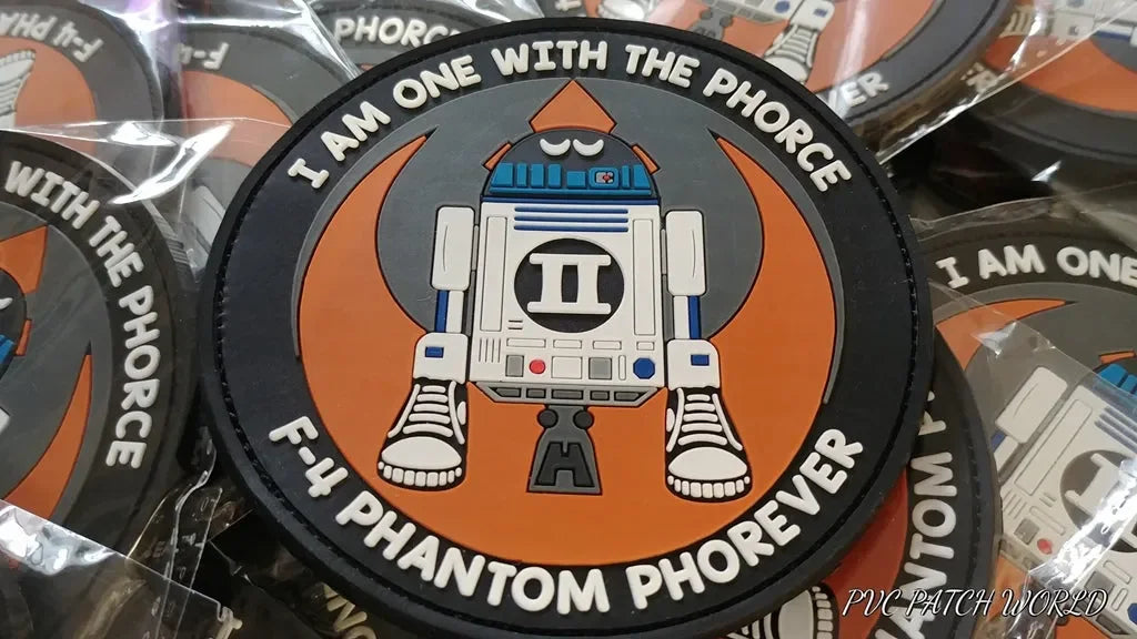 F-4 PHANTOM PHOREVER - R2 D2 - EPISODE II - 2D PVC PATCH - PVCPATCHWORLD.STORE