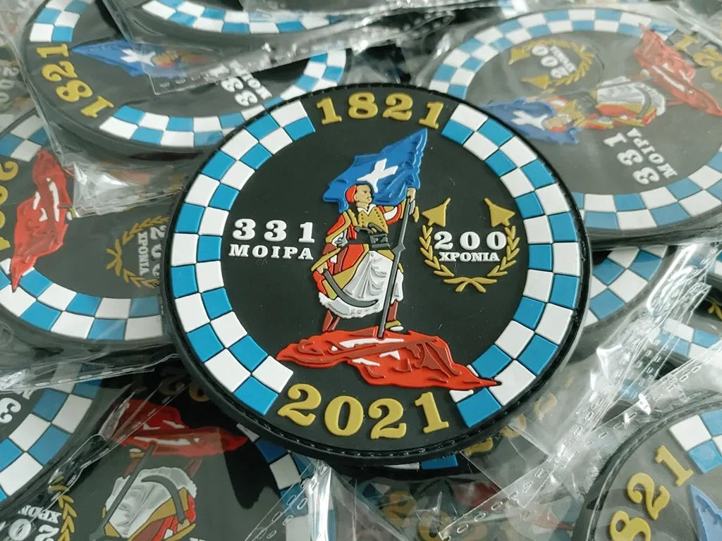 331 SQUADRON 1821-2021 “THISEAS” 3D PVC PATCH (Limited Edition) - PVCPATCHWORLD.STORE