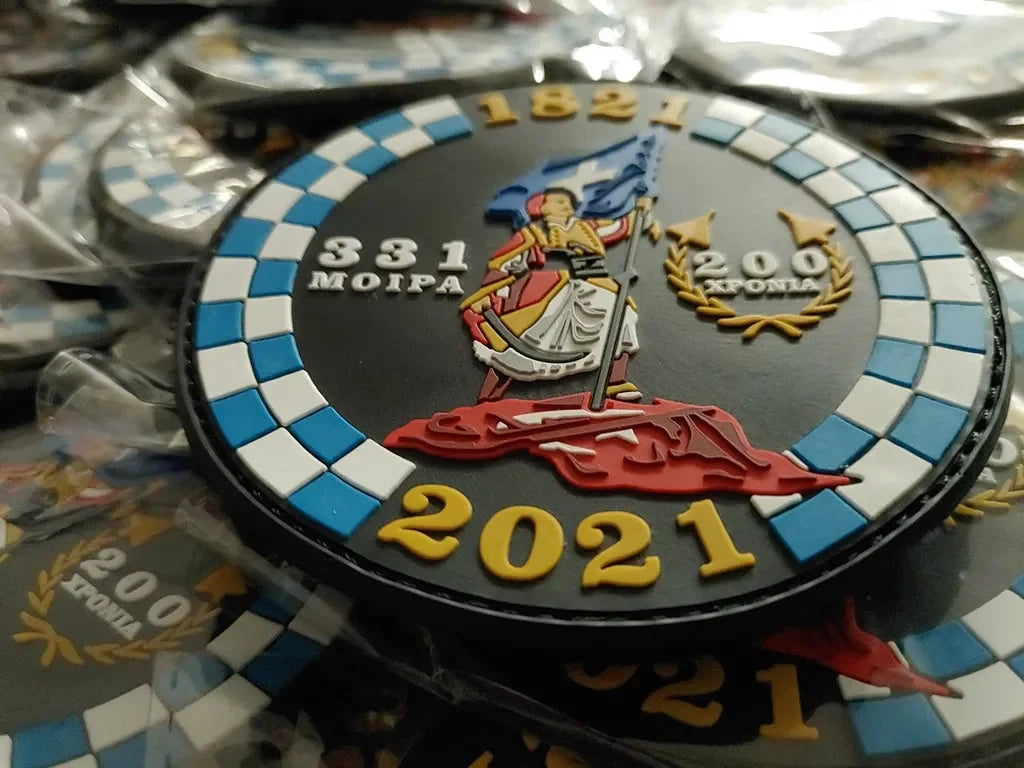 331 SQUADRON 1821-2021 “THISEAS” 3D PVC PATCH (Limited Edition) - PVCPATCHWORLD.STORE