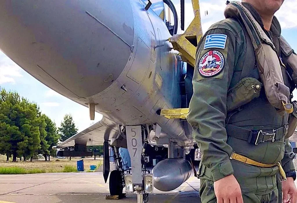 331 SQN THESEUS - GREEK AIR-FORCE - MEHMECIK BUSTERS – MIRAGE 2000-5 PVC PATCH - PVCPATCHWORLD.STORE