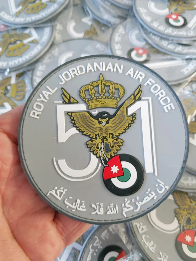 F-16 Jordanian Royal Air Force - PVCPATCHWORLD.STORE