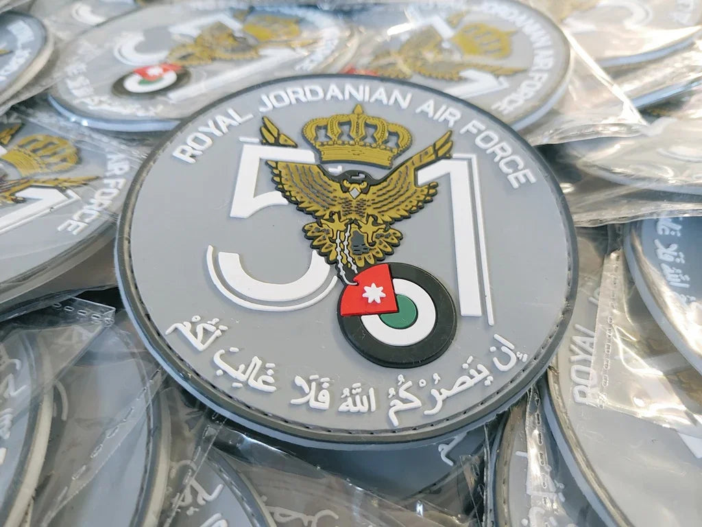 F-16 Jordanian Royal Air Force - PVCPATCHWORLD.STORE