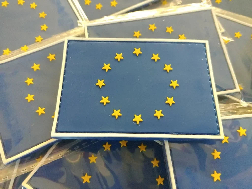 FRONTEX - FLAG - EUROPEAN BORDER AND COAST GUARD Agency Police - PVCPATCHWORLD.STORE