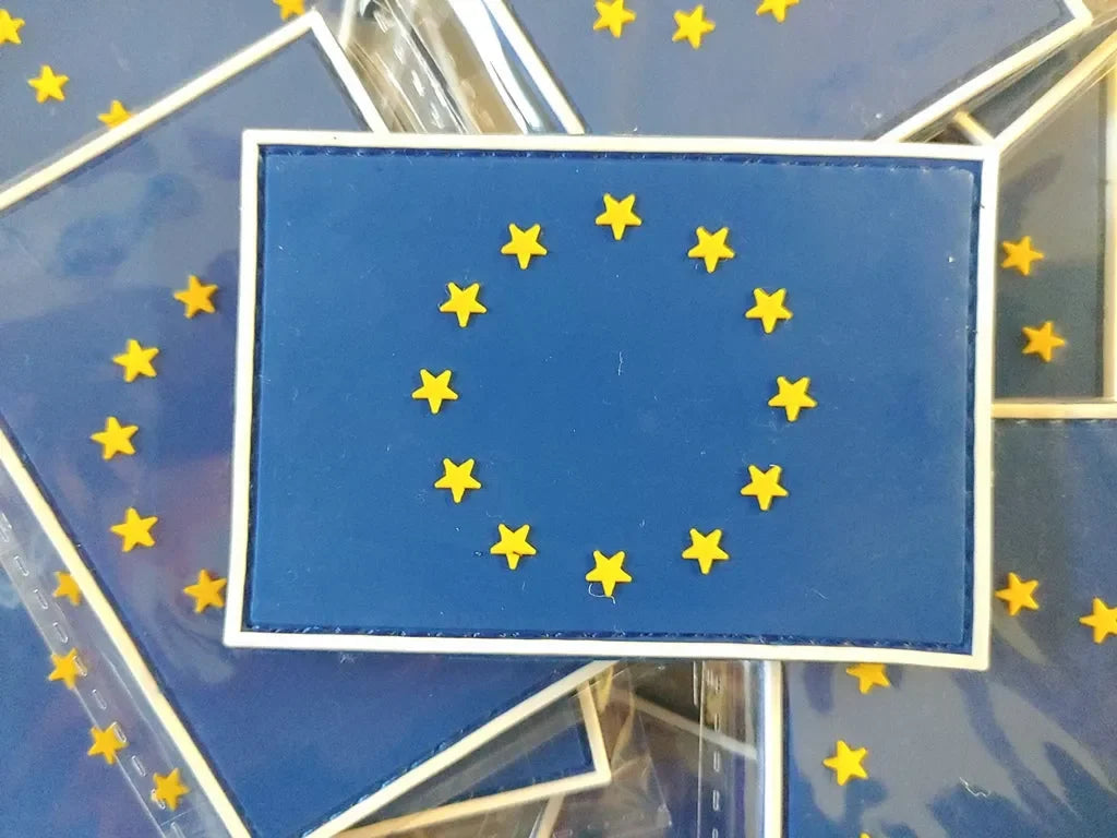 FRONTEX - FLAG - EUROPEAN BORDER AND COAST GUARD Agency Police - PVCPATCHWORLD.STORE