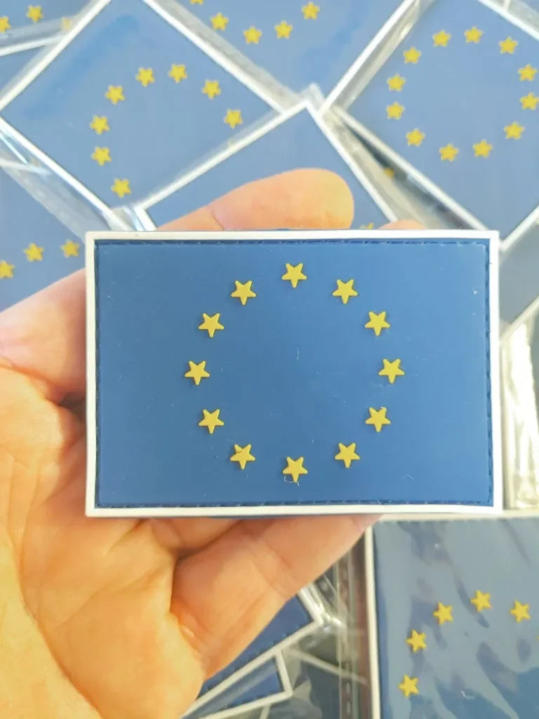 FRONTEX - FLAG - EUROPEAN BORDER AND COAST GUARD Agency Police - PVCPATCHWORLD.STORE