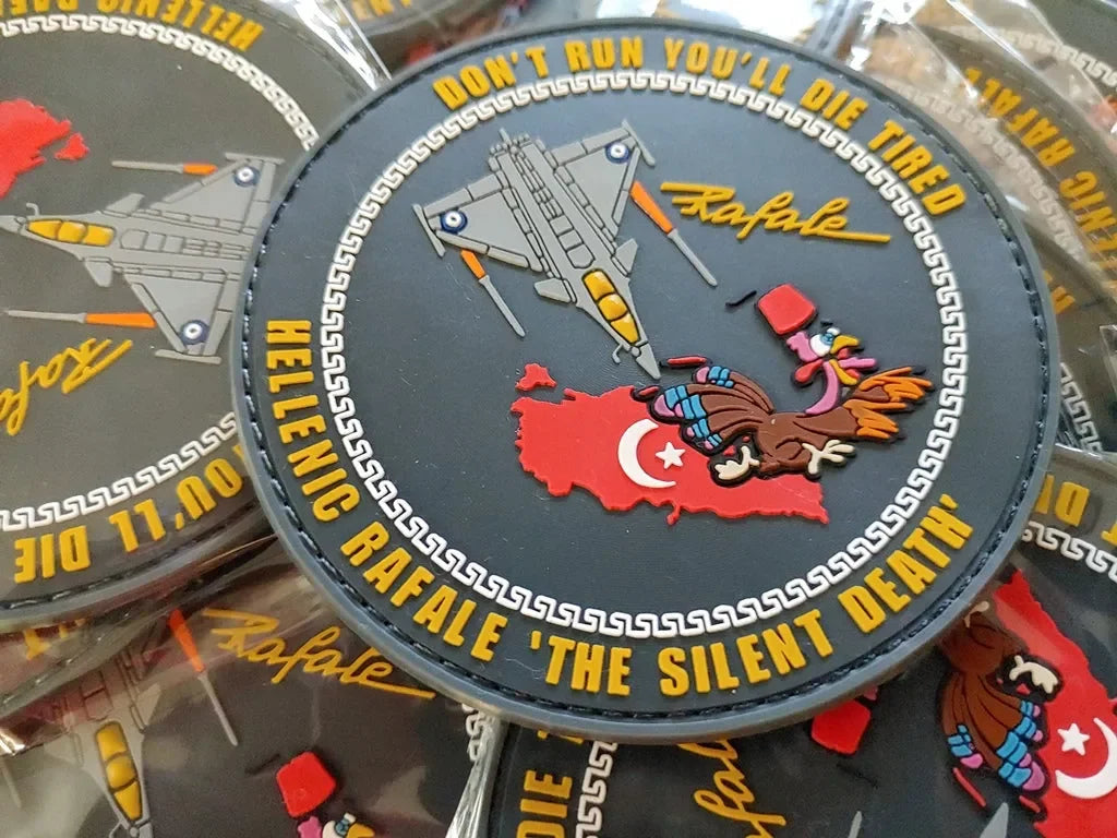 RAFALE - DONT'T RUN YOU'LL D... TIRED - 3D PVC - PVCPATCHWORLD.STORE