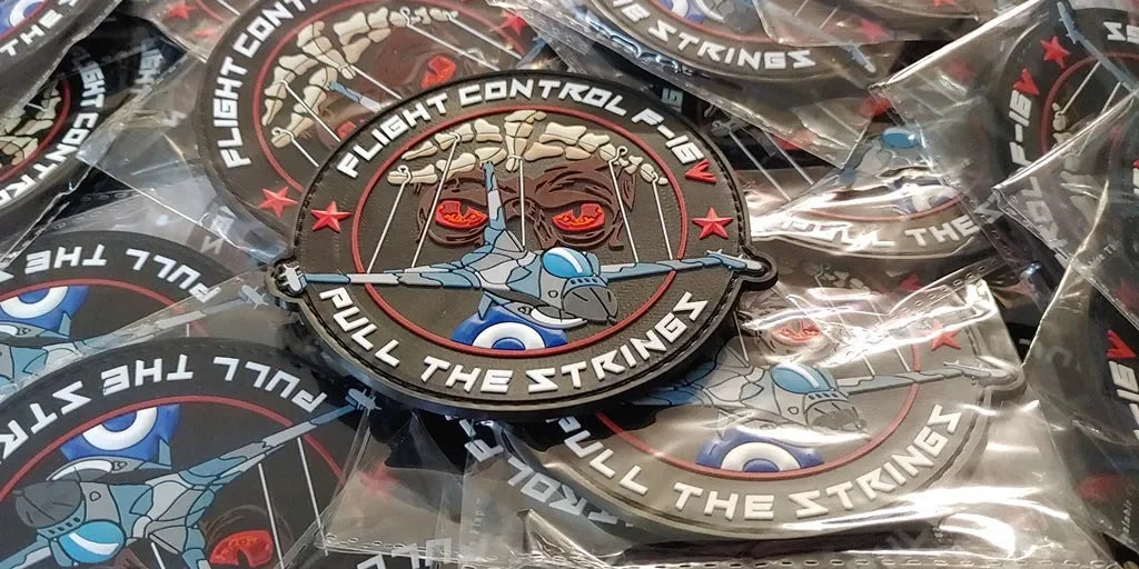 337 SQN - HELLENIC AIR FORCE "GHOST" FLIGHT CONTROL CREW - 3D & GLOW IN THE DARK - PVCPATCHWORLD.STORE