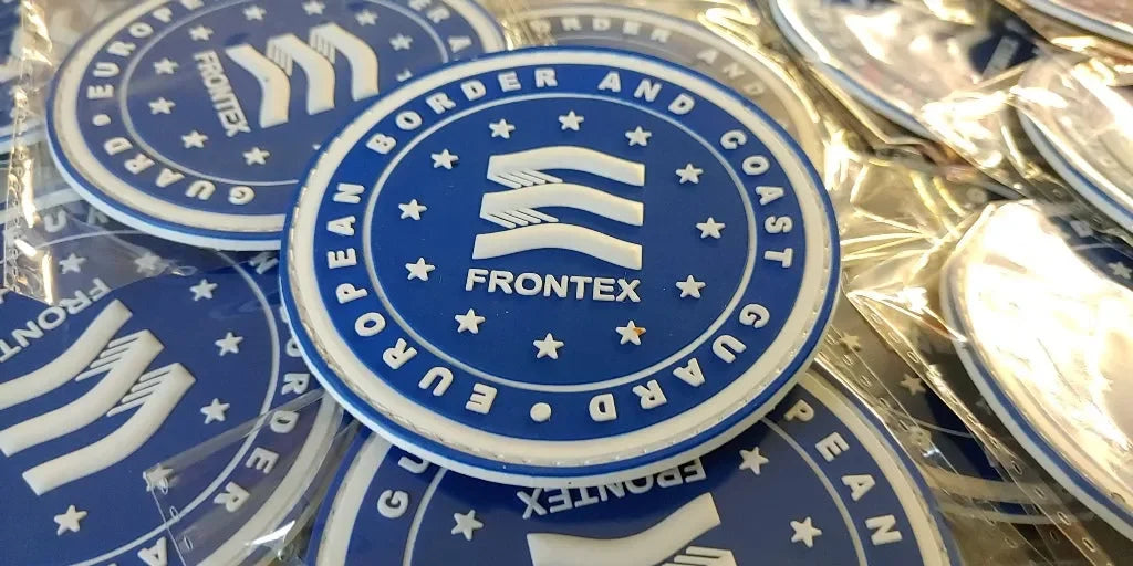 FRONTEX (SMALL) EUROPEAN BORDER AND COAST GUARD Agency Police - PVCPATCHWORLD.STORE