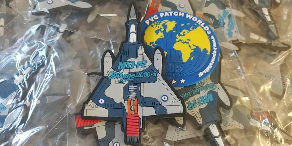 MIRAGE 2000-5/M53-P2 - 3D PVC PATCH - PVCPATCHWORLD.STORE