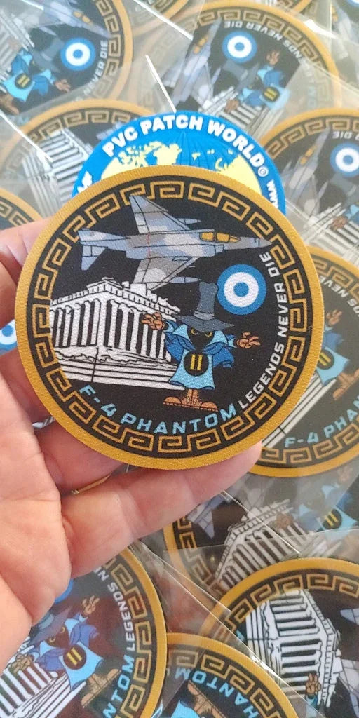Iniochos 2025 - Hellenic Air Force - PHANTOM F-4 patch - PVCPATCHWORLD.STORE