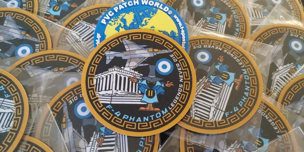 Iniochos 2025 - Hellenic Air Force - PHANTOM F-4 patch - PVCPATCHWORLD.STORE