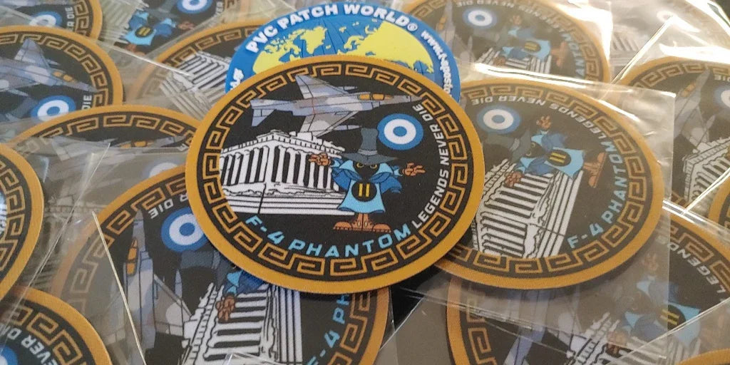 Iniochos 2025 - Hellenic Air Force - PHANTOM F-4 patch - PVCPATCHWORLD.STORE