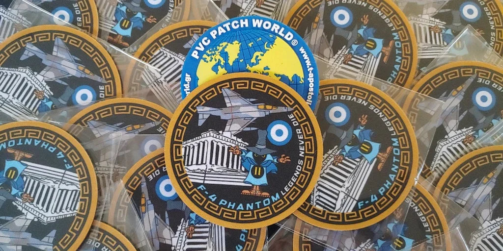 Iniochos 2025 - Hellenic Air Force - PHANTOM F-4 patch - PVCPATCHWORLD.STORE