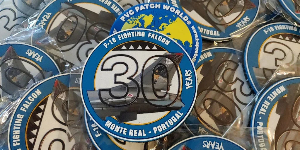 F-16 FIGHTING FALCON - PORTUGAL - PVCPATCHWORLD.STORE