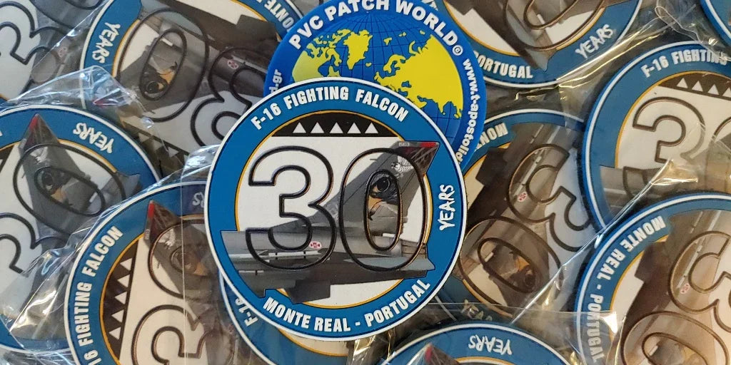 F-16 FIGHTING FALCON - PORTUGAL - PVCPATCHWORLD.STORE