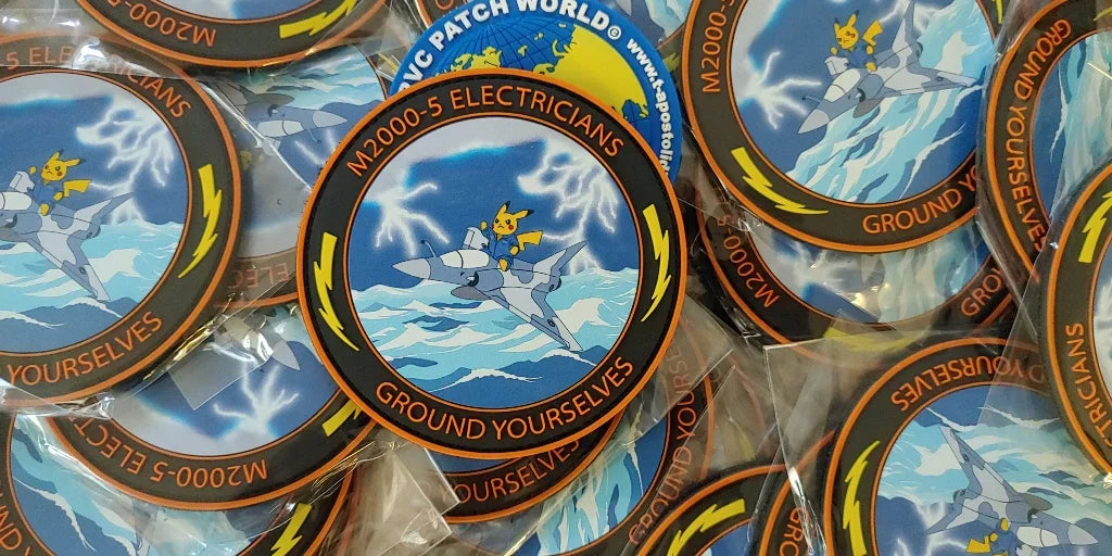 331 SQN - HELLENIC AIR FORCE “ELECTRICIANS” - PVCPATCHWORLD.STORE