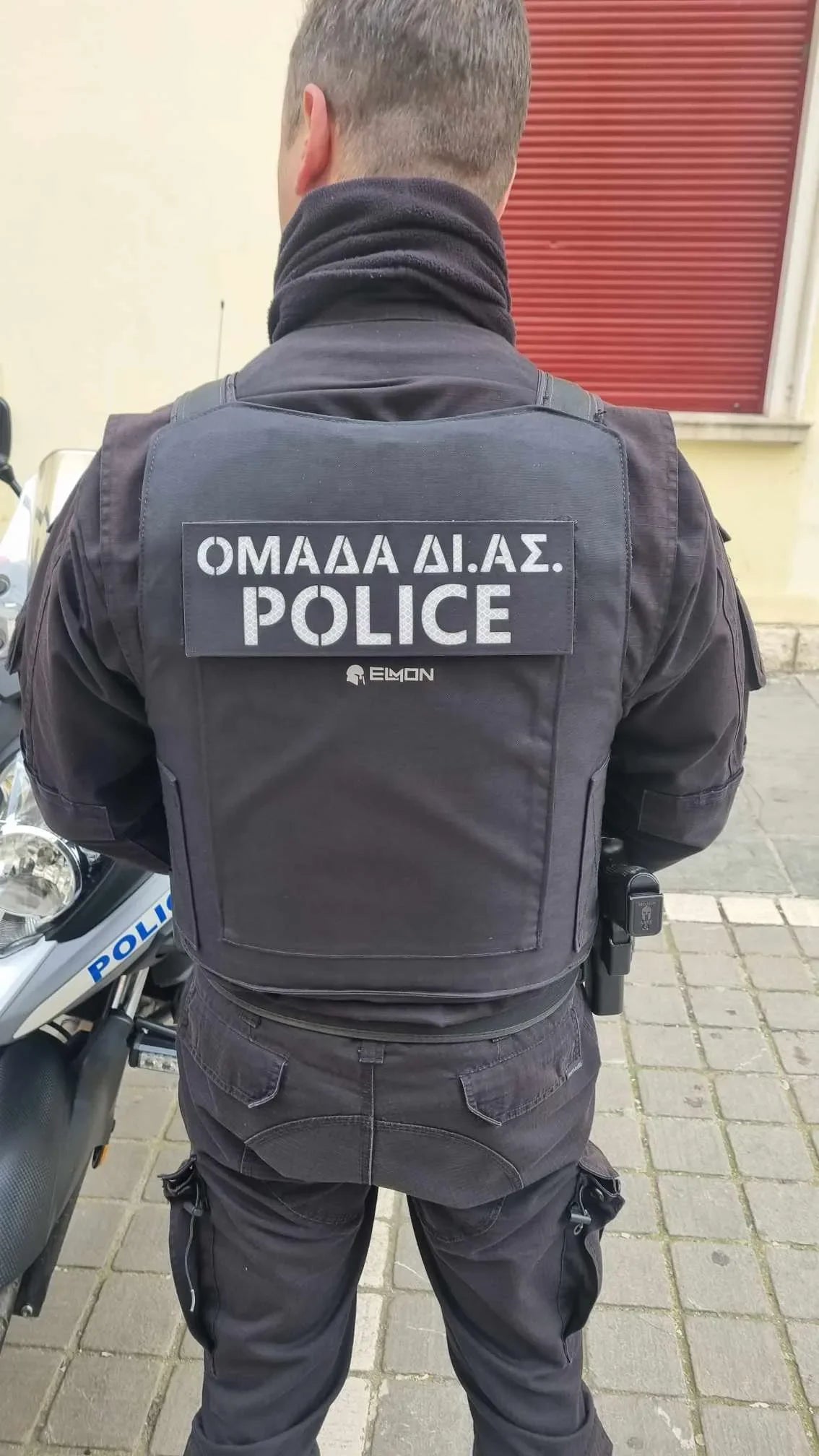ΣΗΜΑ ΟΜΑΔΑ ΔΙ.ΑΣ - DI.AS TEAM - POLICE - WITH REFLECTIVE LOGO VEST CARRIER - PVCPATCHWORLD.STORE