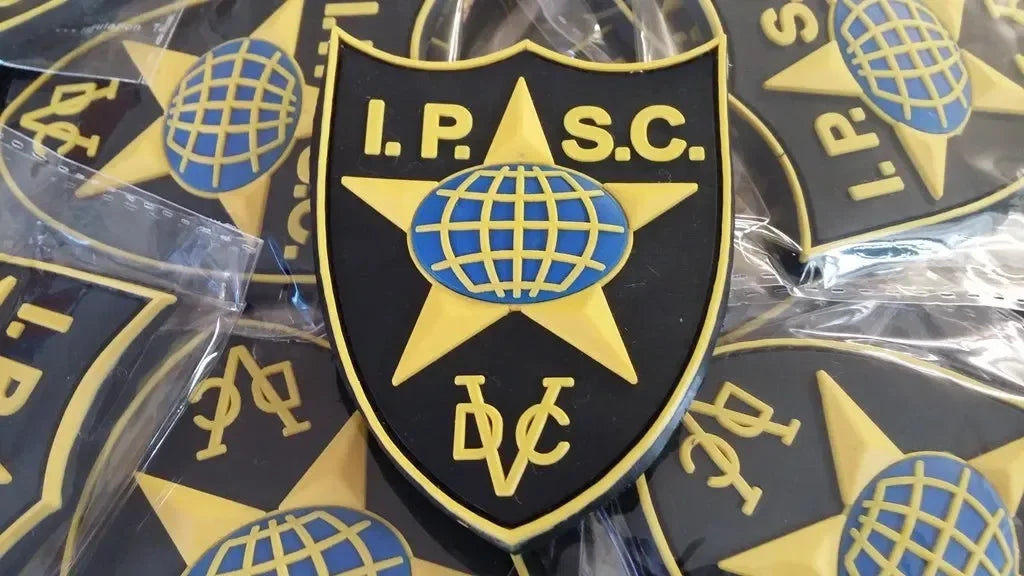 IPSC - I.P.S.C.- INTERNATIONAL PRACTICAL SHOOTING 3D PVC PATCH - PVCPATCHWORLD.STORE