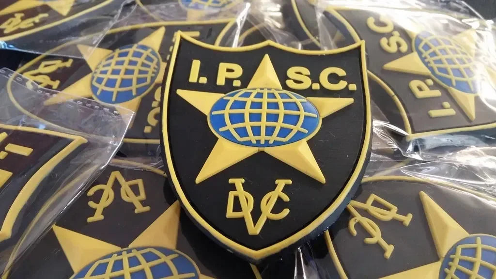 IPSC - I.P.S.C.- INTERNATIONAL PRACTICAL SHOOTING 3D PVC PATCH - PVCPATCHWORLD.STORE