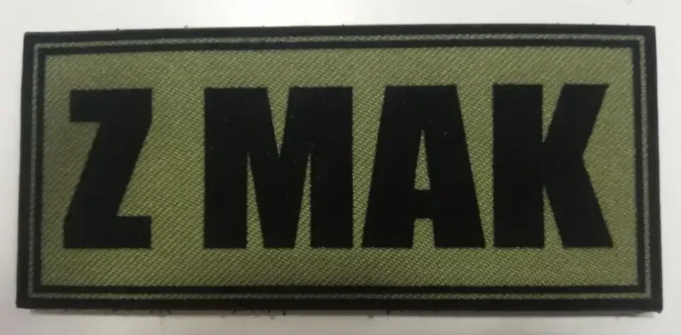 Ζ ΜΑΚ - Z MAK - ΜΕΑΣ ΓΕΝΙΑΣ ΥΦΑΣΜΑΤΙΝΑ - KHAKI/BLACK ( 3 PIECES ) - PVCPATCHWORLD.STORE