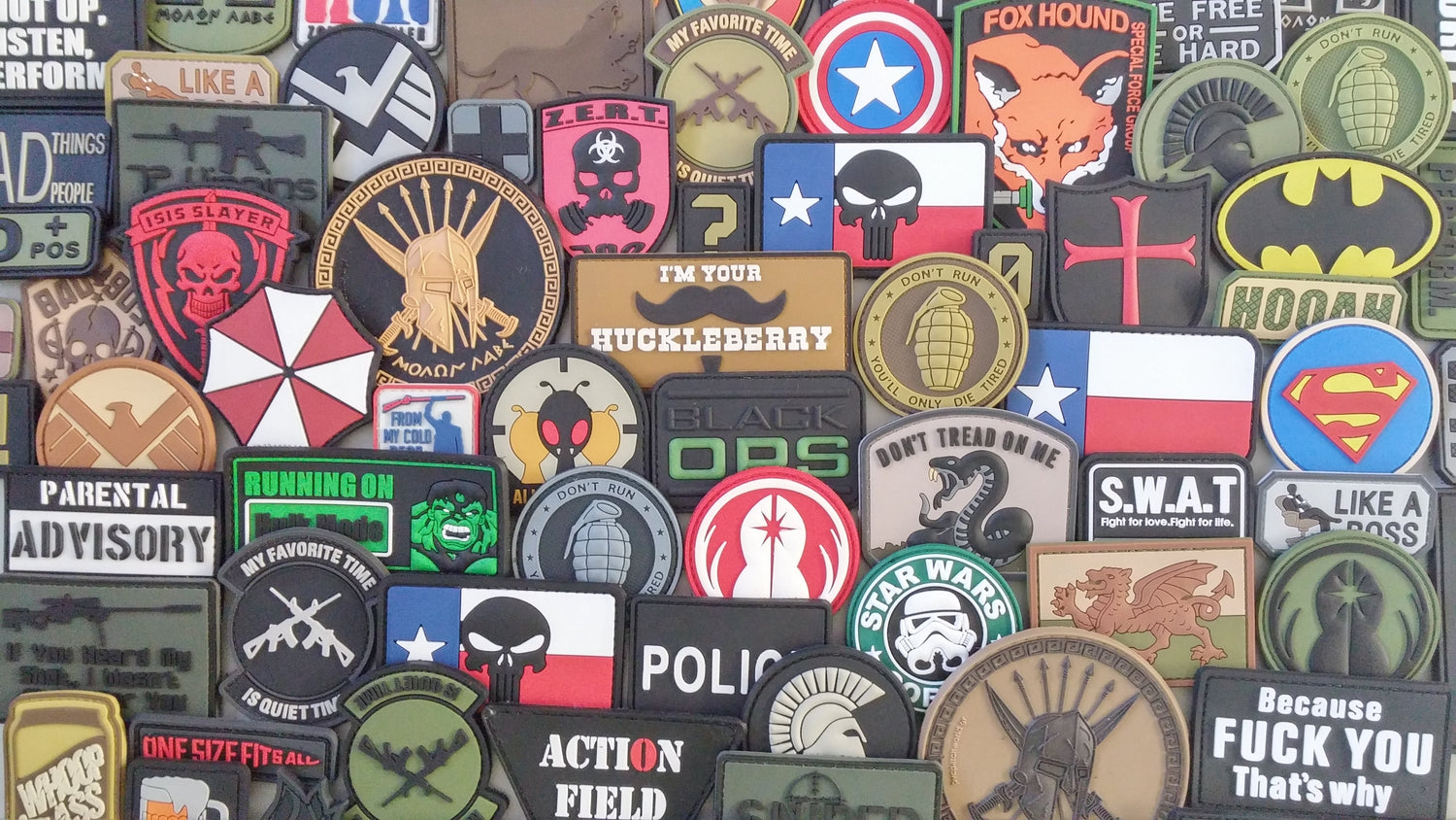 MORALES - TACTICAL - AIR-SOFT & MILITARY PVC PATCHES