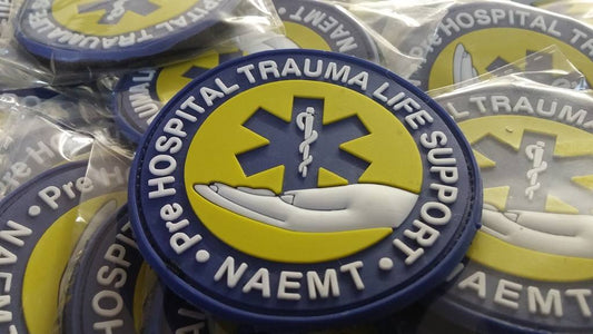 Pre HOSPITAL TRAUMA LIFE SUPORT  - NAEMT  3D PVC PATCH