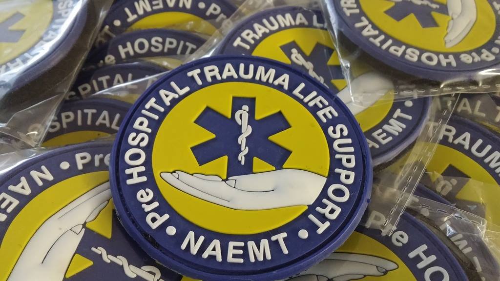 Pre HOSPITAL TRAUMA LIFE SUPORT  - NAEMT  3D PVC PATCH