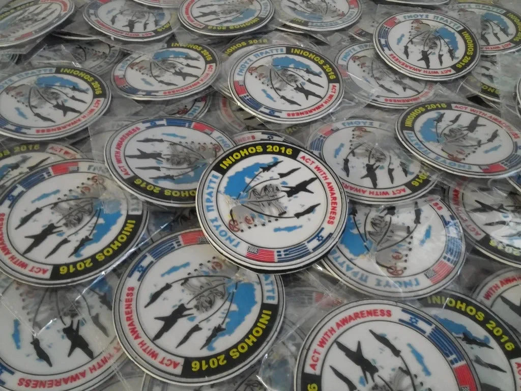 HELLENIC AIR FORCE - INIOCHOS 2016 - COLLECTIVE - ACT WITH AWARENESS - PVCPATCHWORLD.STORE