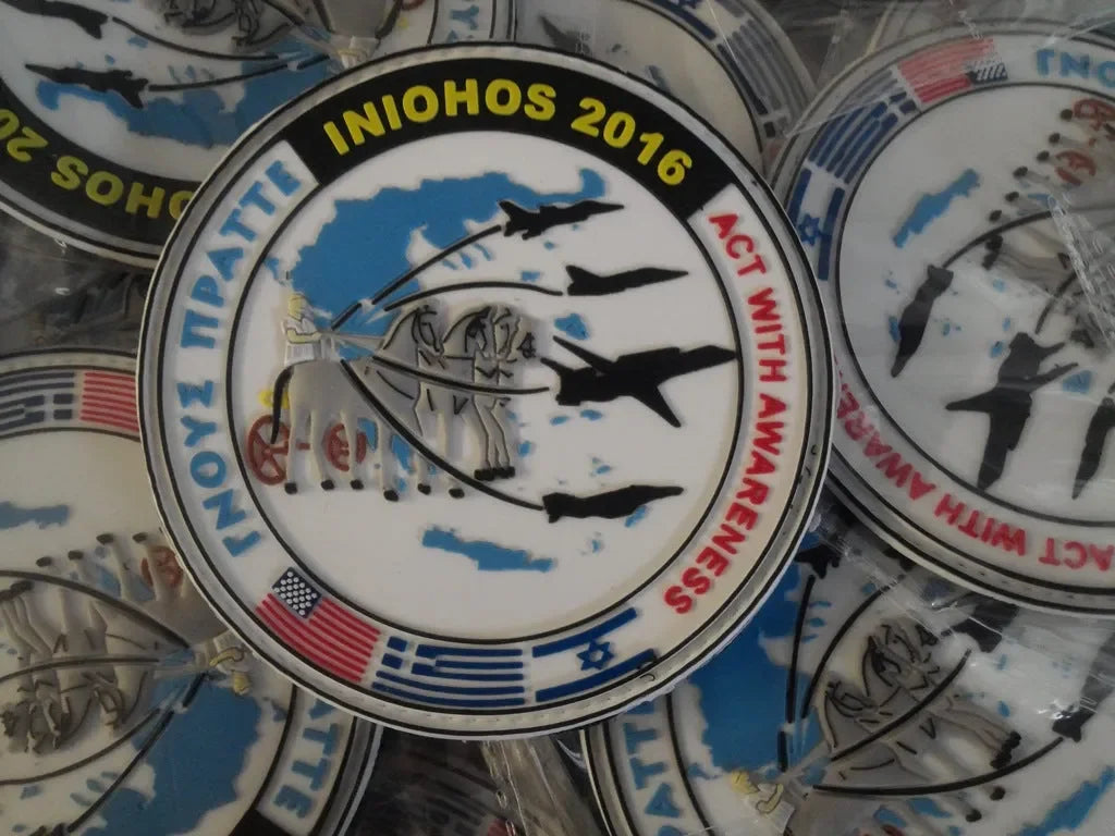 HELLENIC AIR FORCE - INIOCHOS 2016 - COLLECTIVE - ACT WITH AWARENESS - PVCPATCHWORLD.STORE